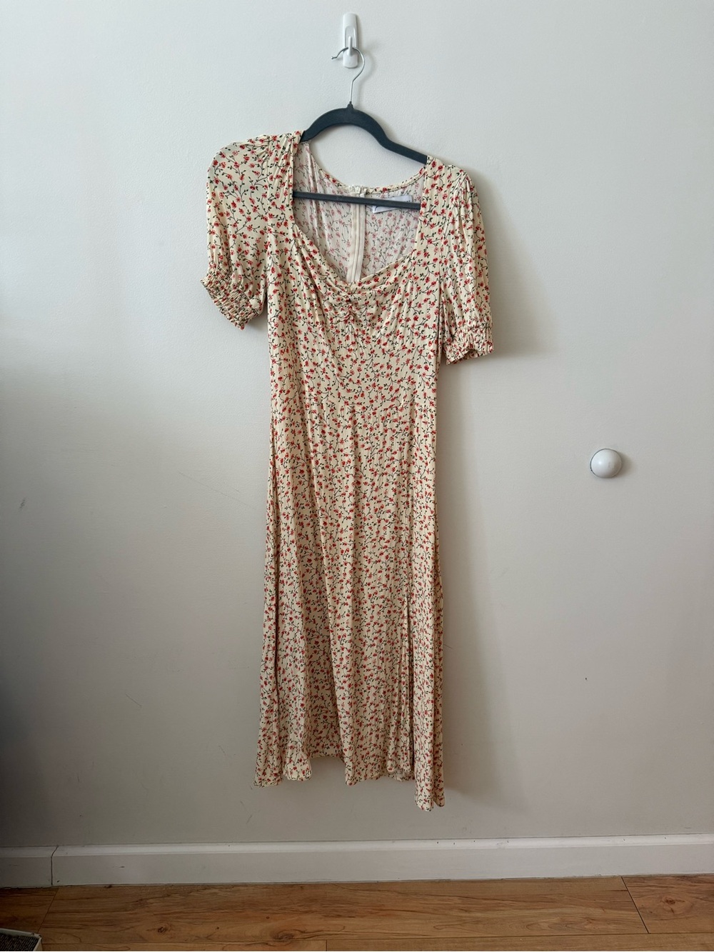 Petal and pup floral midi dress